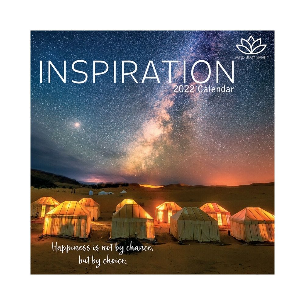 2022 Square Wall Calendar - Mind, Body & Spirit