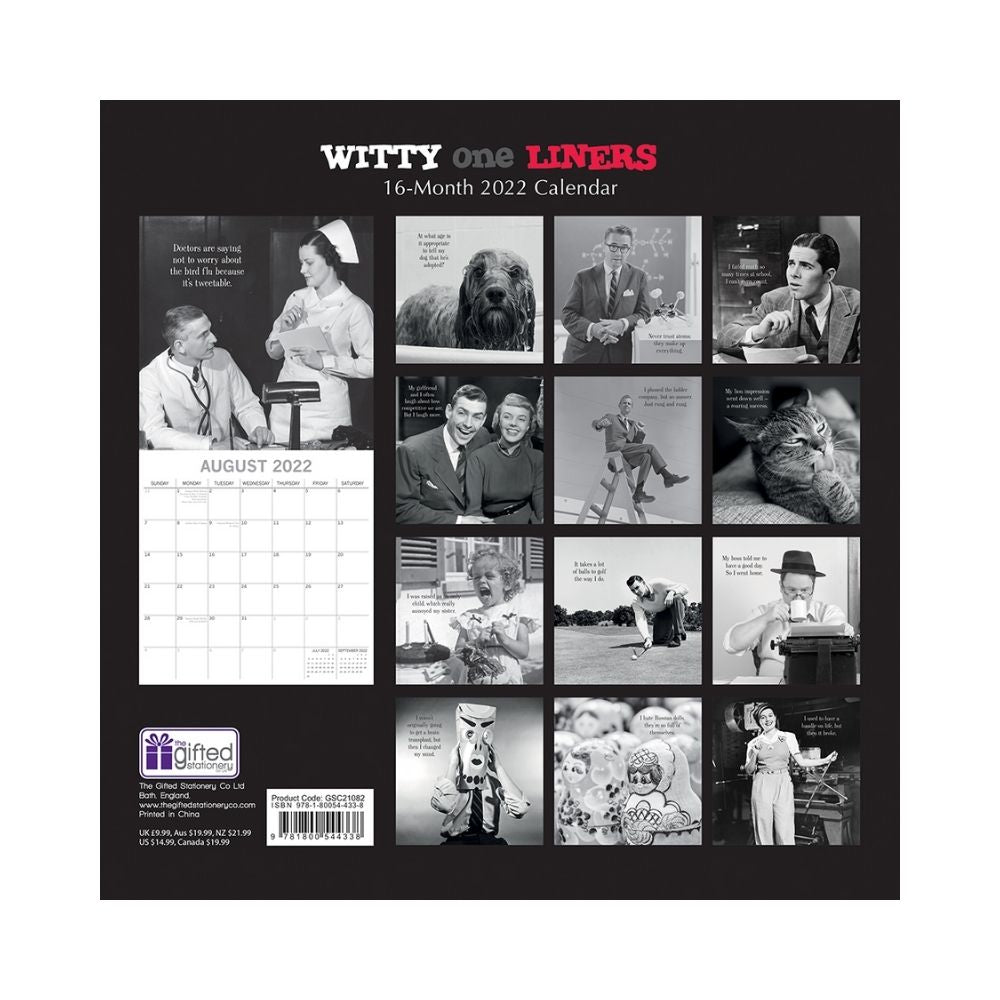 2022 Square Wall Calendar - Funny Corner