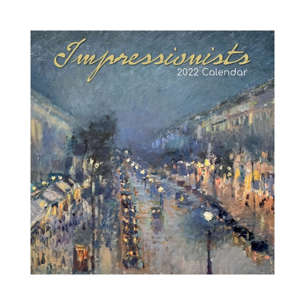 2022 Square Wall Calendar - Art