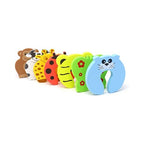 1st Steps Colourful Animal Door Stopper