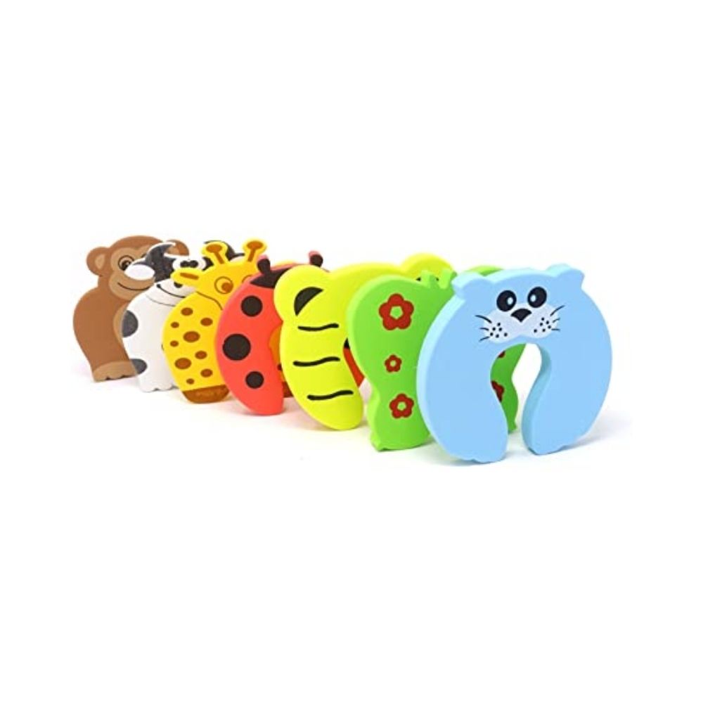 1st Steps Colourful Animal Door Stopper