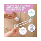 1st Steps 2 Piece Adhesive Multi-Purpose Latch