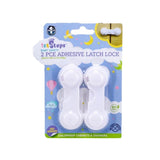 1st Steps Baby Safety 2 Piece Adhesive Latch Lock