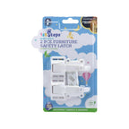 1st Steps Baby Safety 2 Piece Furniture Safety Latch