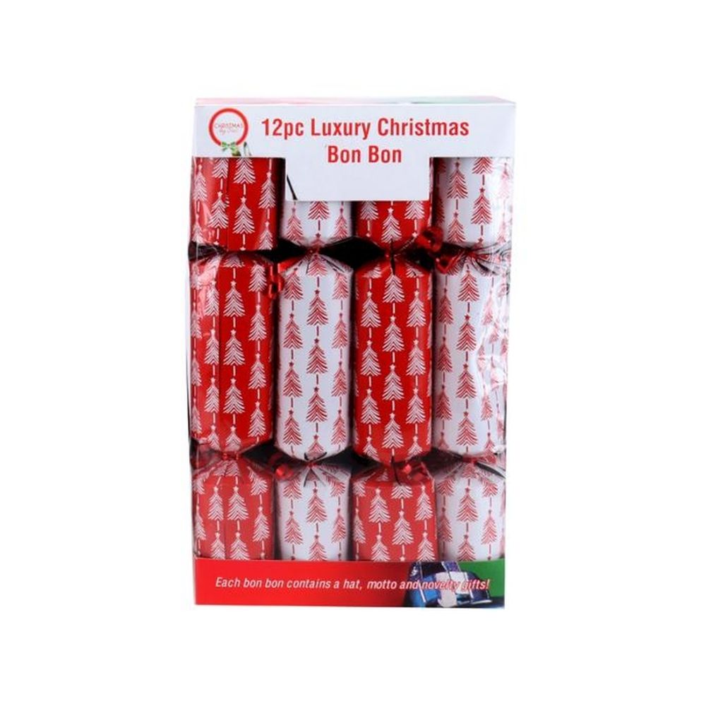 Luxury Christmas Bon Bon 12 Pack - 29cm x 4cm