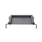 Paws & Claws 122x72x29cm Elevated Pet Bolster Bed - Grey