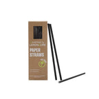 Earthie by Lemon Lime Eco Paper Straws 20cm - 100 Pack