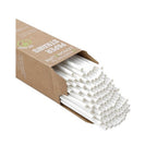 Earthie by Lemon Lime Eco Paper Straws 20cm - 100 Pack