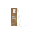 Earthie by Lemon Lime Eco Paper Straws 20cm - 100 Pack