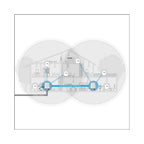Netgear Orbi AX4200 Tri-Band Wi-Fi 6 Mesh System (2 Pack) - RBK752