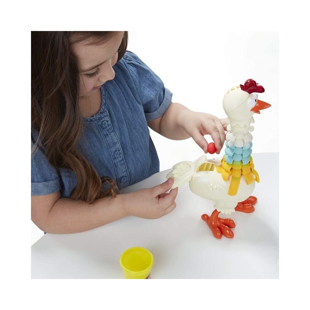 Play-Doh Animal Crew Cluck-a-Dee Feather Fun Chicken Playset