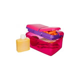 Sistema Quaddie Coloured Lunch Box - 2L