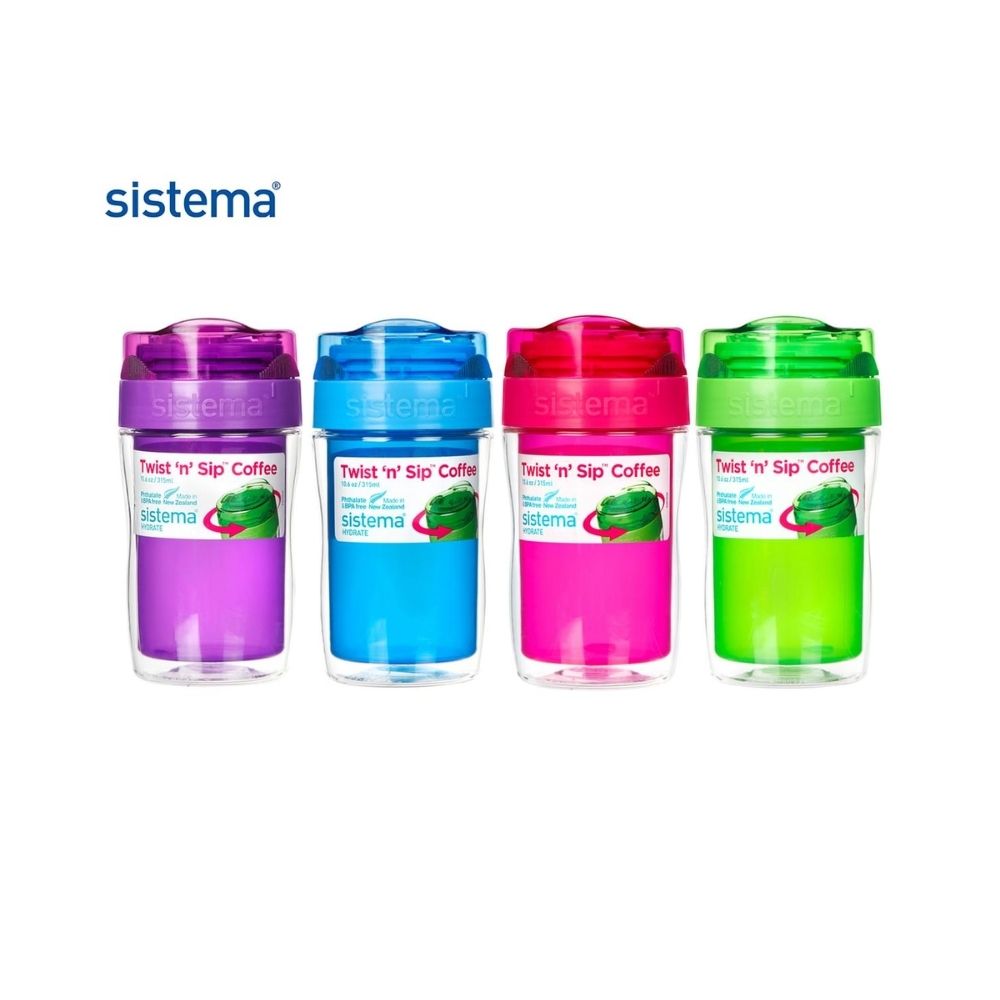 Sistema Small Twist ‘n’ Sip Coffee To Go Cup - 315ml – Smooth Sales