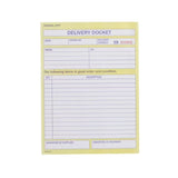 5 x Spirax Delivery Docket Book No.503