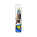 Derwent Academy Hog Hair Paintbrush 12 Pack