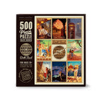 Americanflat 500 Piece Jigsaw Puzzle World Travel