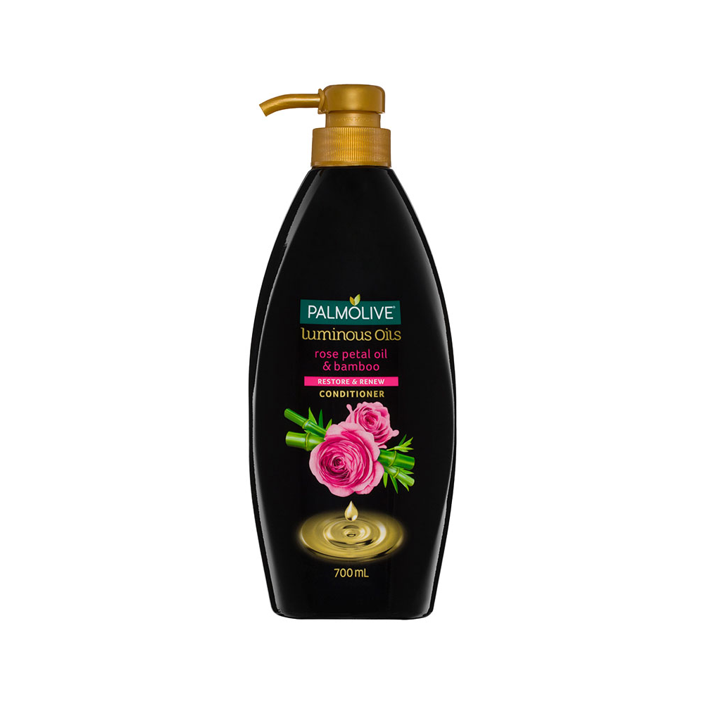 Palmolive Luminous Oils Conditioner - Rose Petal Oil & Bamboo 700mL