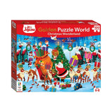 100 Piece Junior Jigsaw Golden Puzzle World: Christmas Wonderland