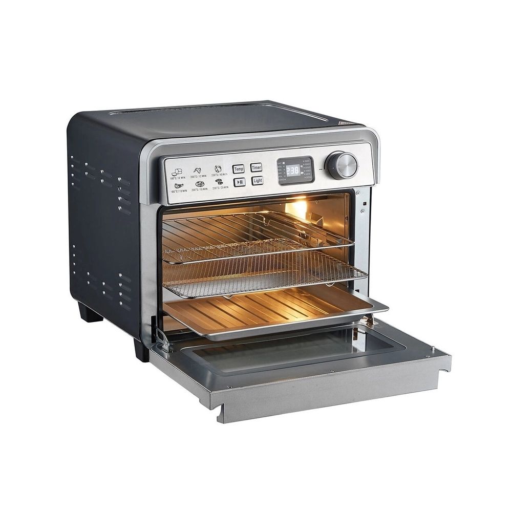 Healthy Choice Digital Stainless Steel 23L Air Fryer Oven - Silver - AFO2300