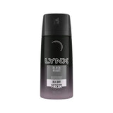 6 x Lynx Black Night - Body Spray - 100g/155ml