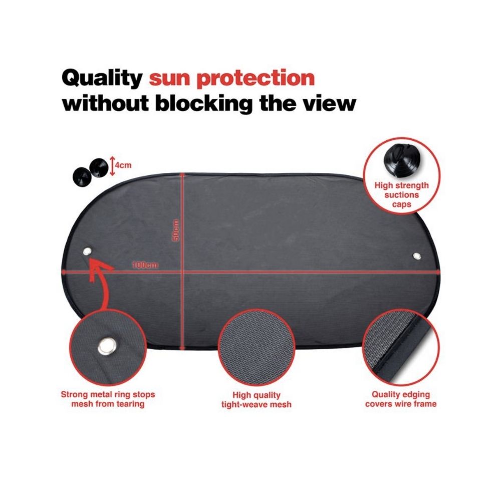 Rear Window Car Sunshade 100x50cm