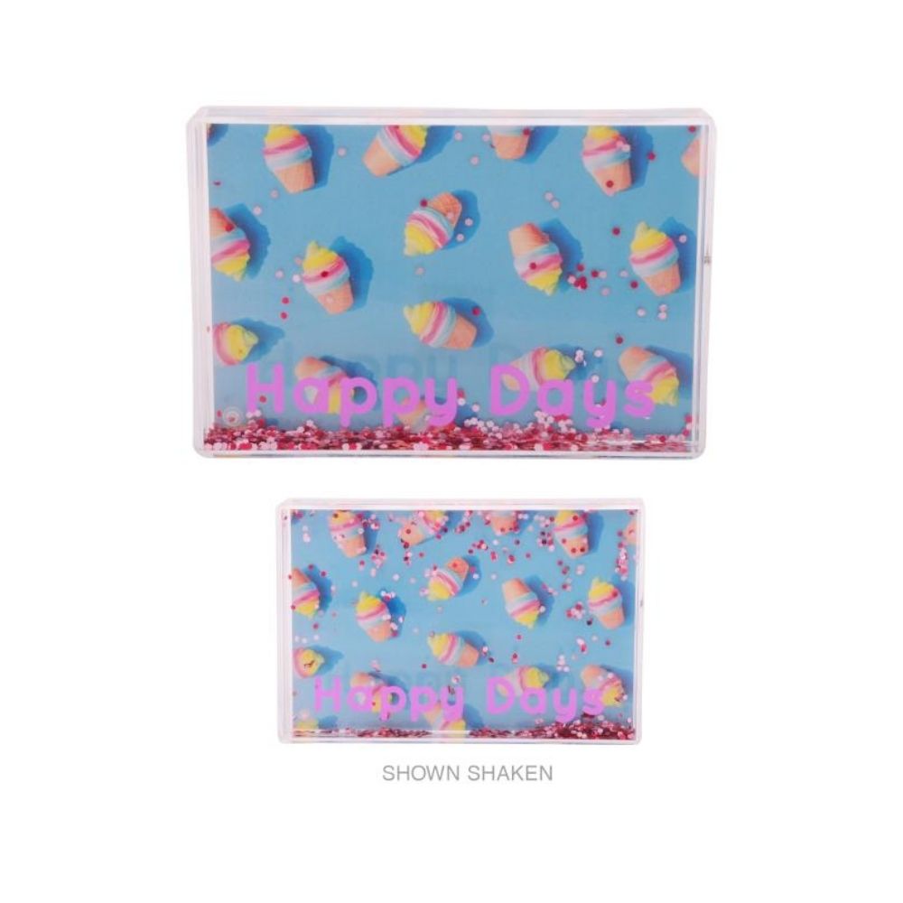 Glitter Photo Frame - Happy Days