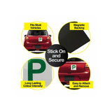 Handy Hardware Green P Plates Magnetic QLD - 2 Pack