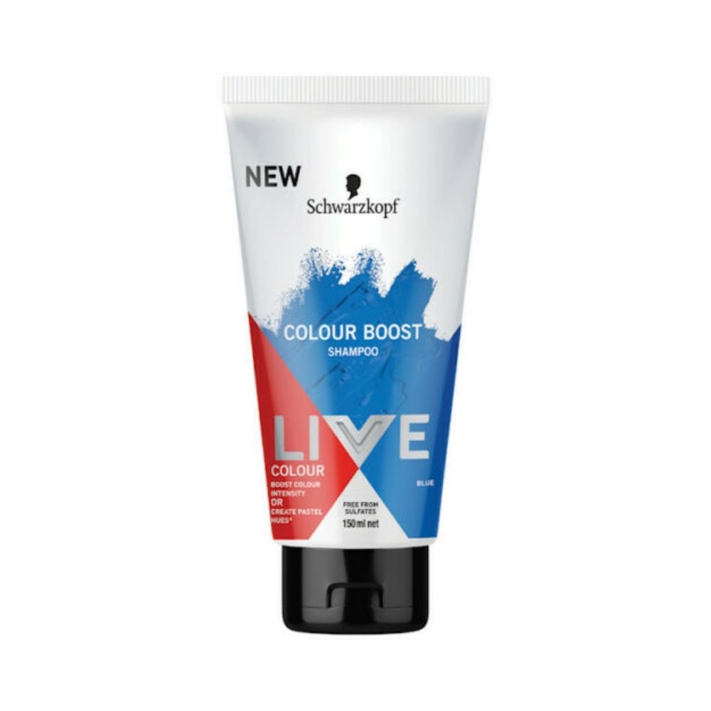 Schwarzkopf Colour Boost Shampoo Blue 150ml