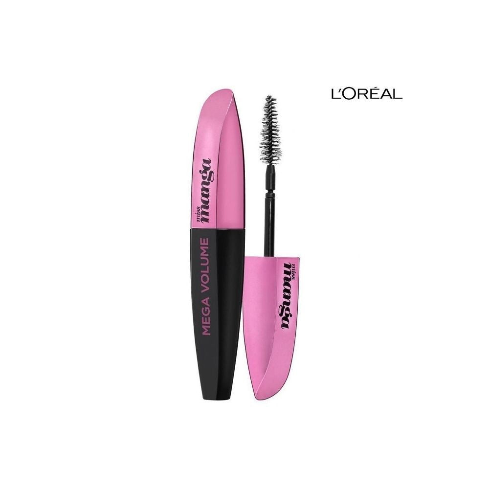 L'Oreal Mega Volume Miss Manga Mascara - Black - 9ml
