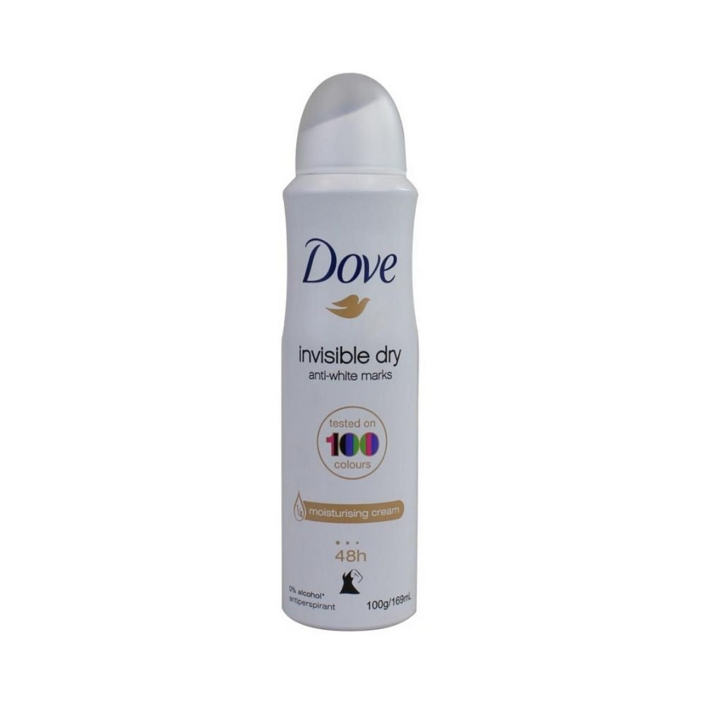2 Pack x Dove Antiperspirant Deodorant Invisible Dry Anti-White Marks 100g