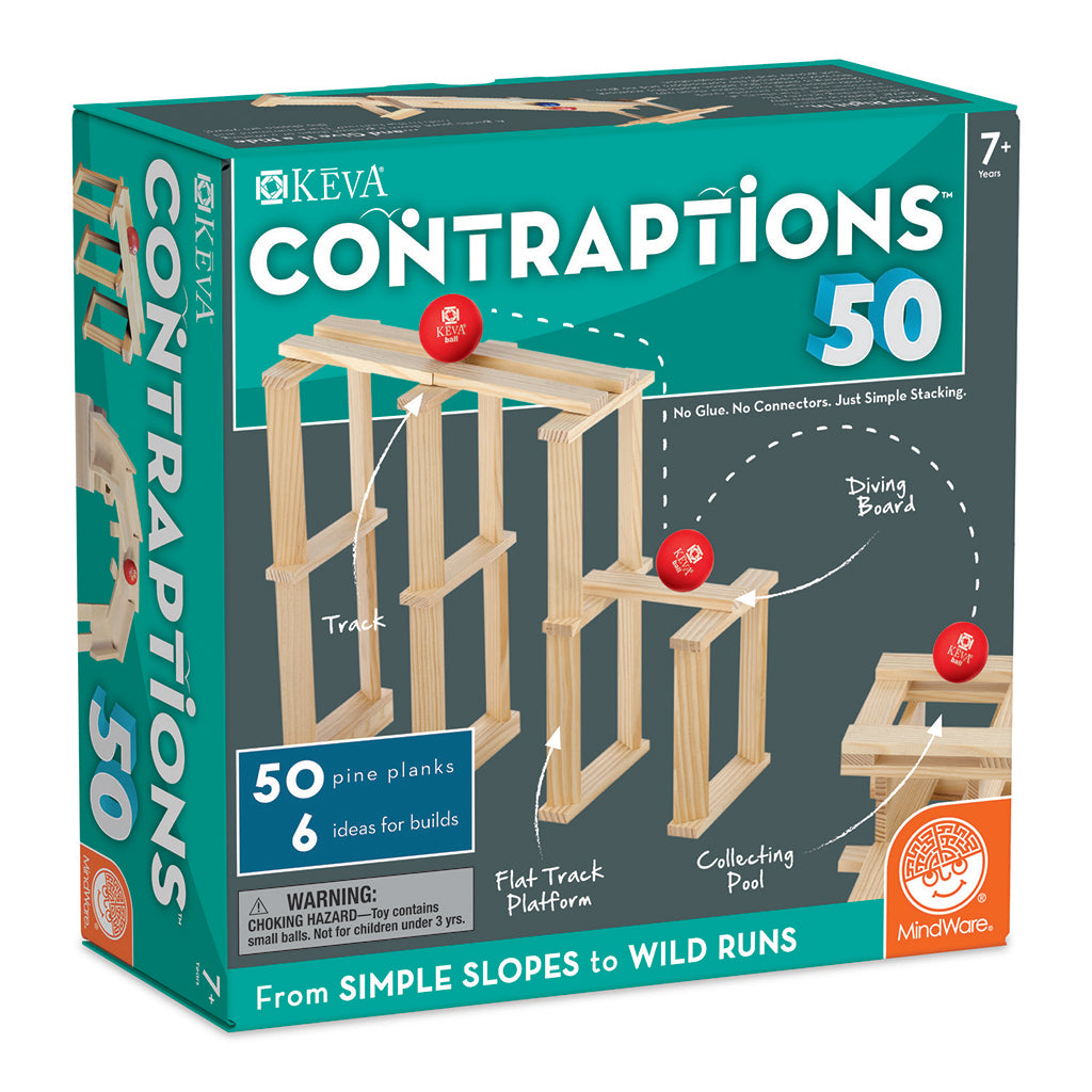 KEVA: Contraptions 50 Piece Plank Set