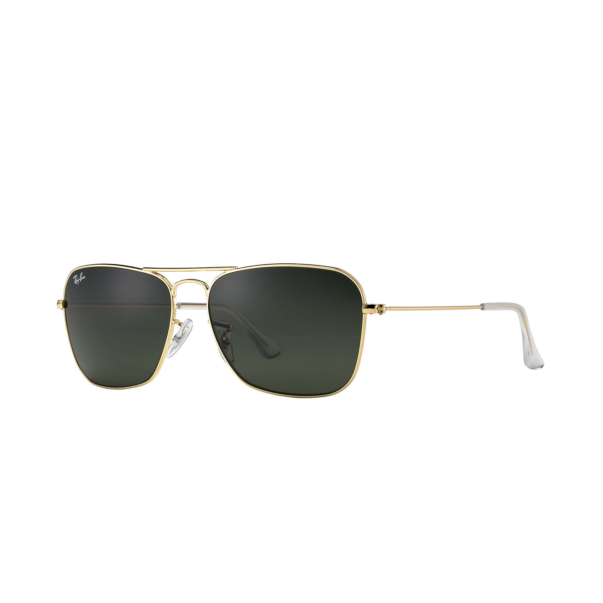 Ray-Ban Caravan RB3136 001 Black/Green (55mm)