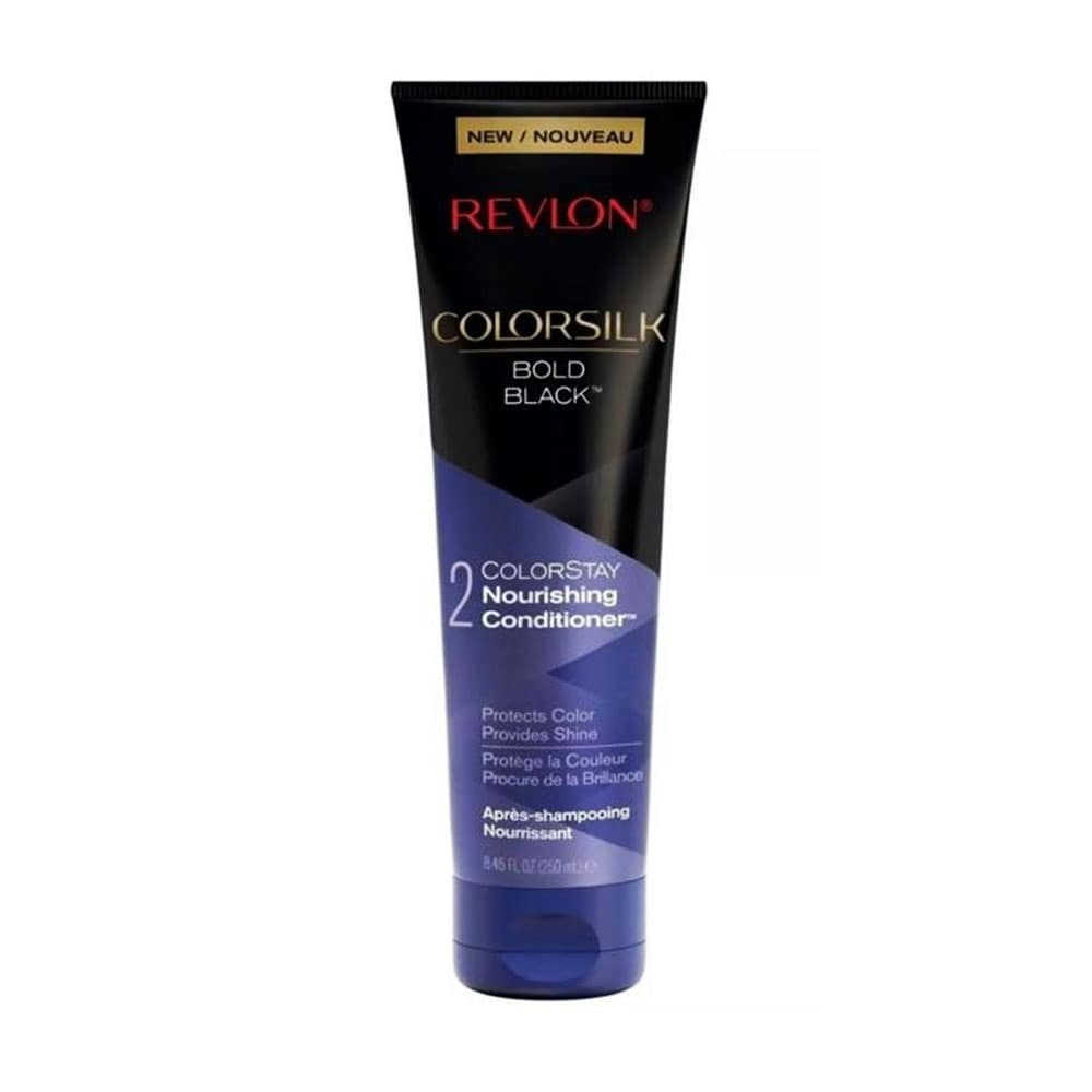 Revlon ColourSilk Nourishing Conditioner Bold Black 250ml