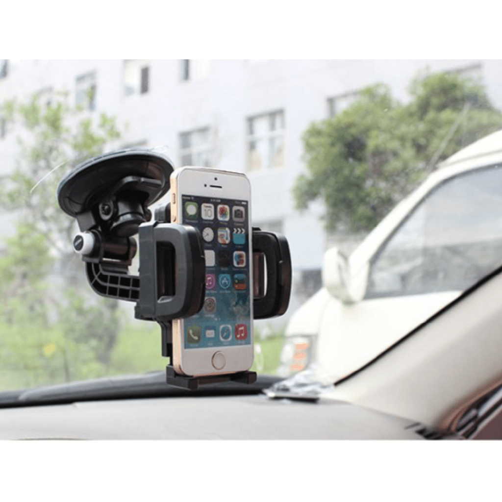 Universal Mobile Phone Holder with Suction Mount