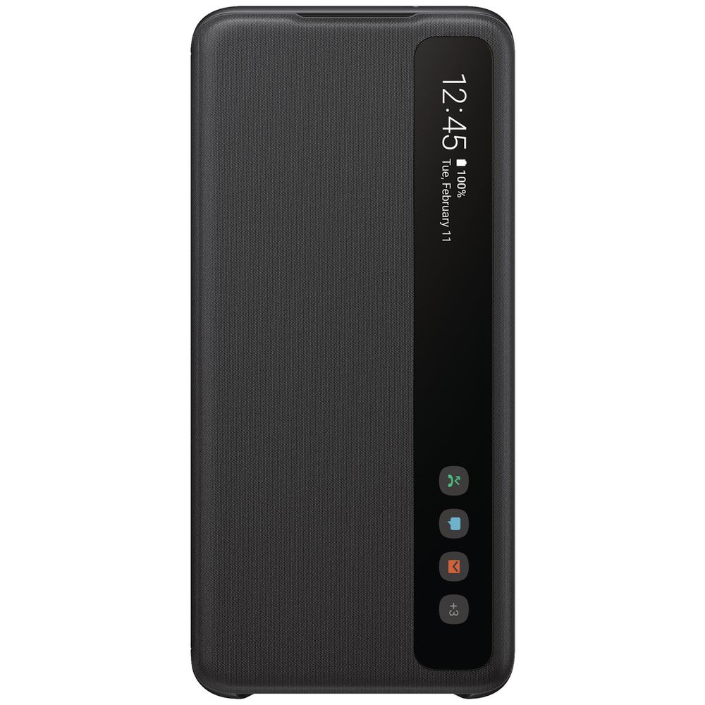 Samsung Galaxy S20 Smart Clear View Cover - Black