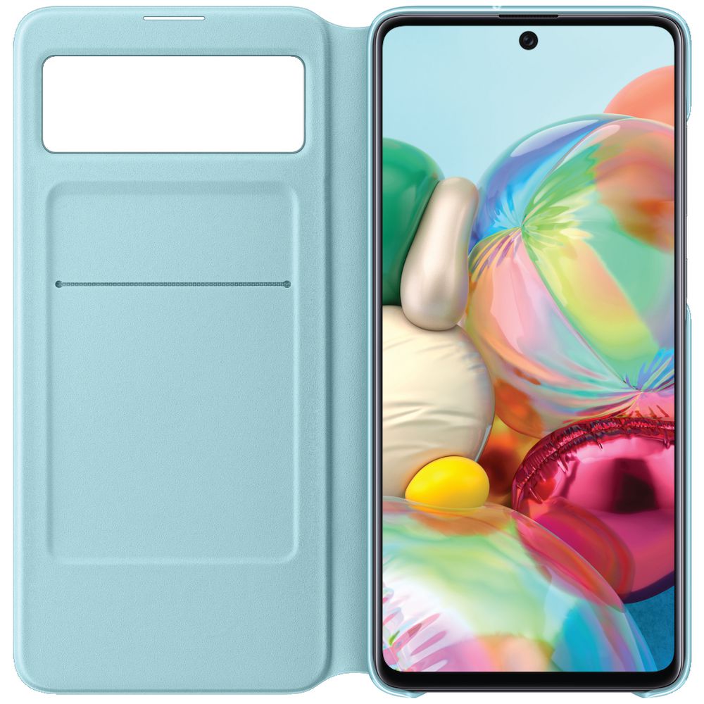 Samsung S View Wallet Cover for Galaxy A71 - Black