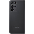 Samsung Galaxy S21 Ultra Smart Clear View Case - Black