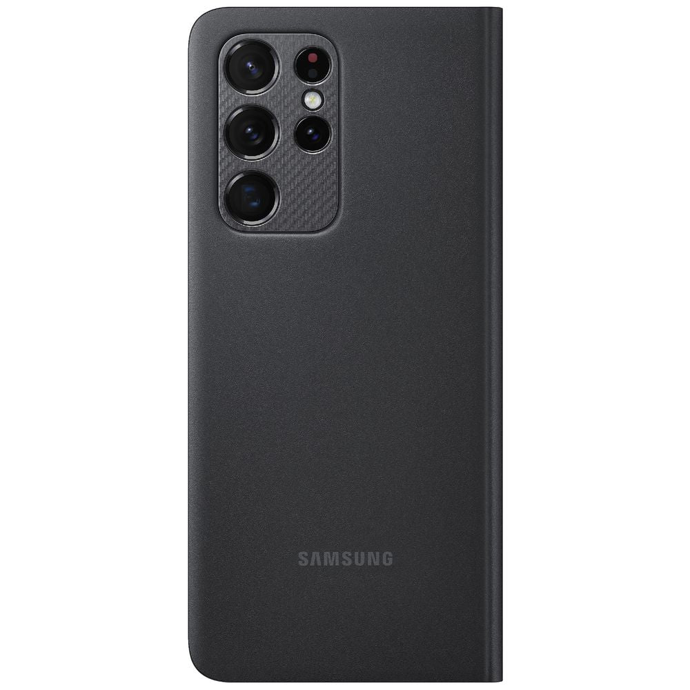 Samsung Galaxy S21 Ultra Smart Clear View Case - Black