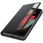 Samsung Galaxy S21 Ultra Smart Clear View Case - Black