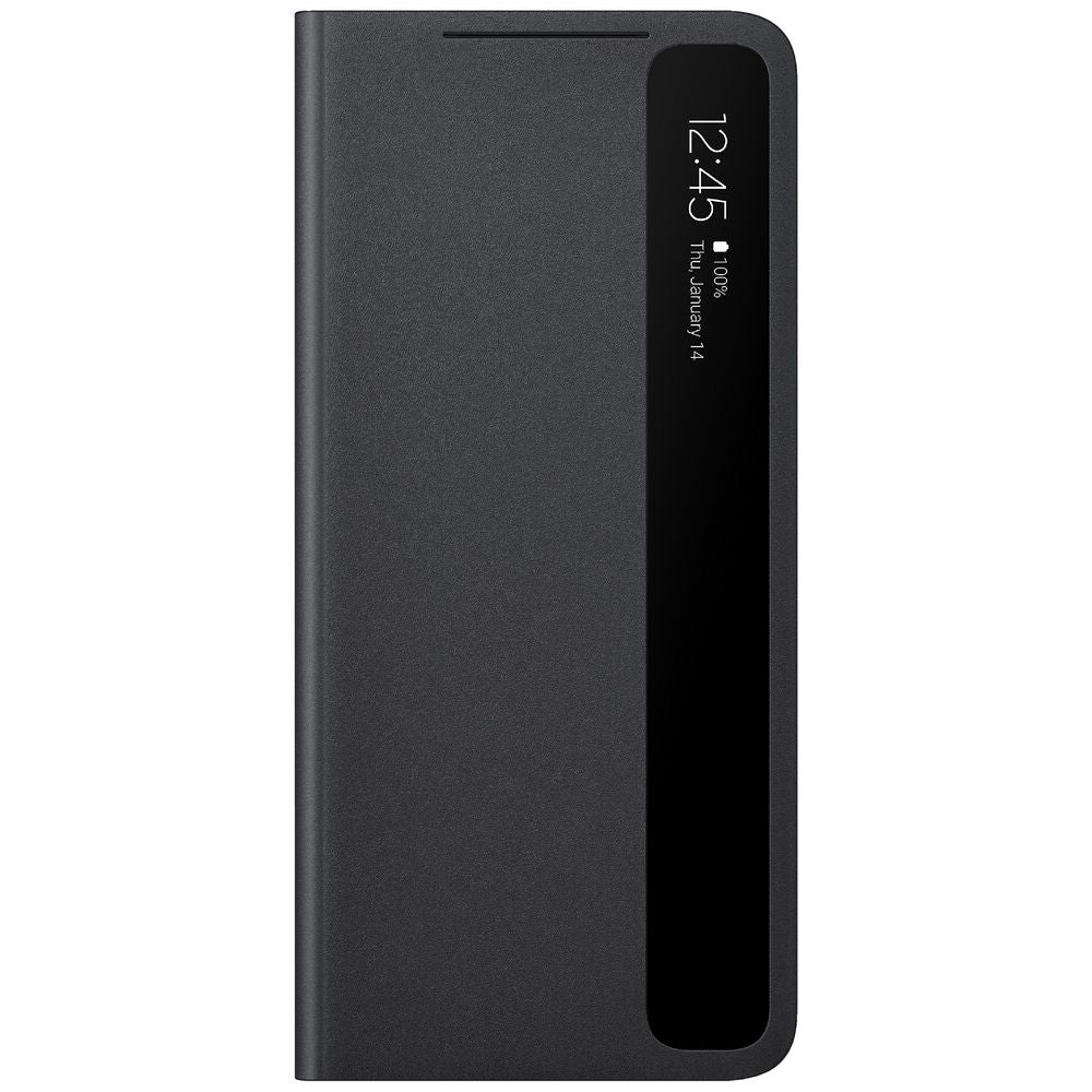 Samsung Galaxy S21 Ultra Smart Clear View Case - Black
