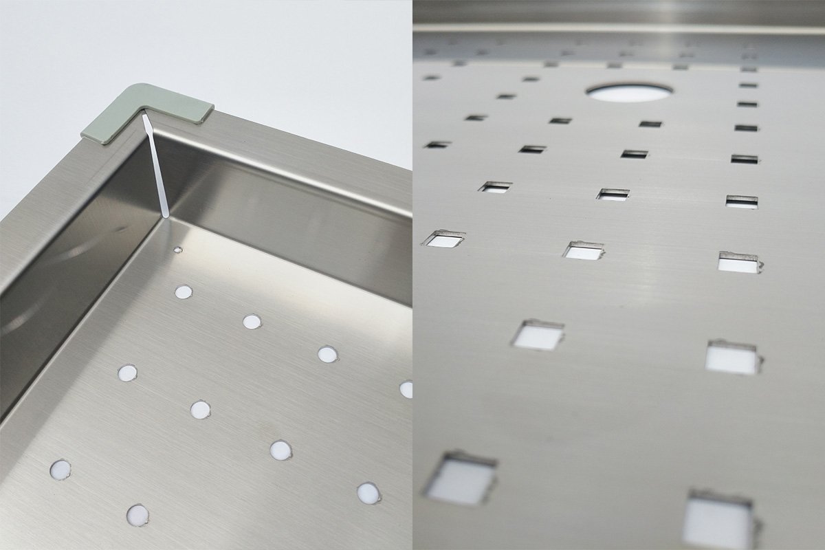 Stainless Steel Sink Colander 430 x 430mm