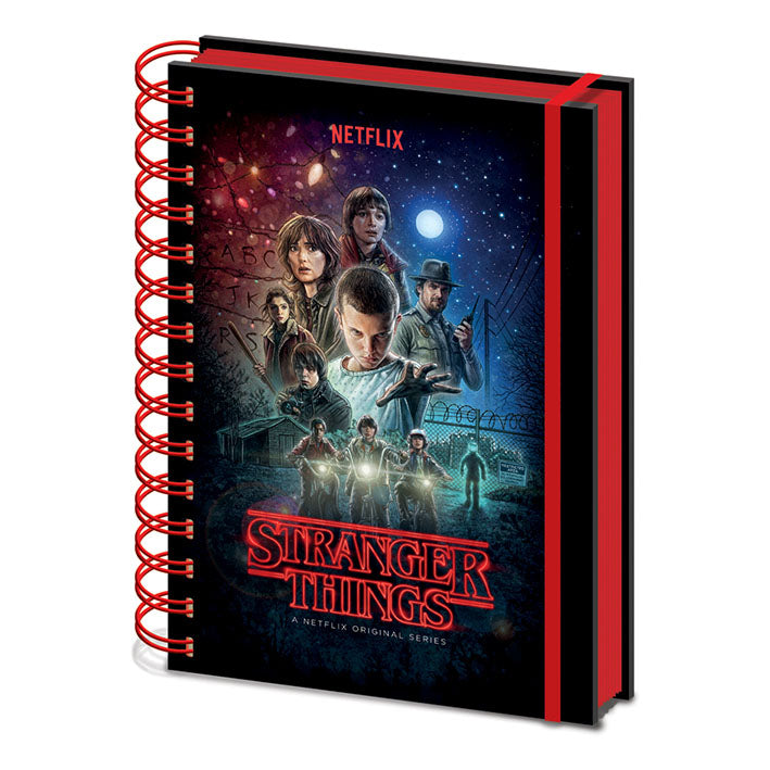 Officially Licensed Stranger Thing A5 Notebook
