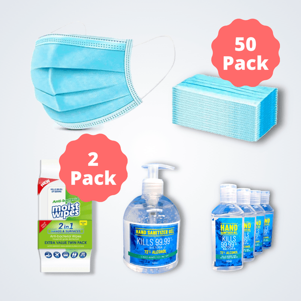 Personal Protection Pack (Masks, Wipes, Sanitiser) – Smooth Sales