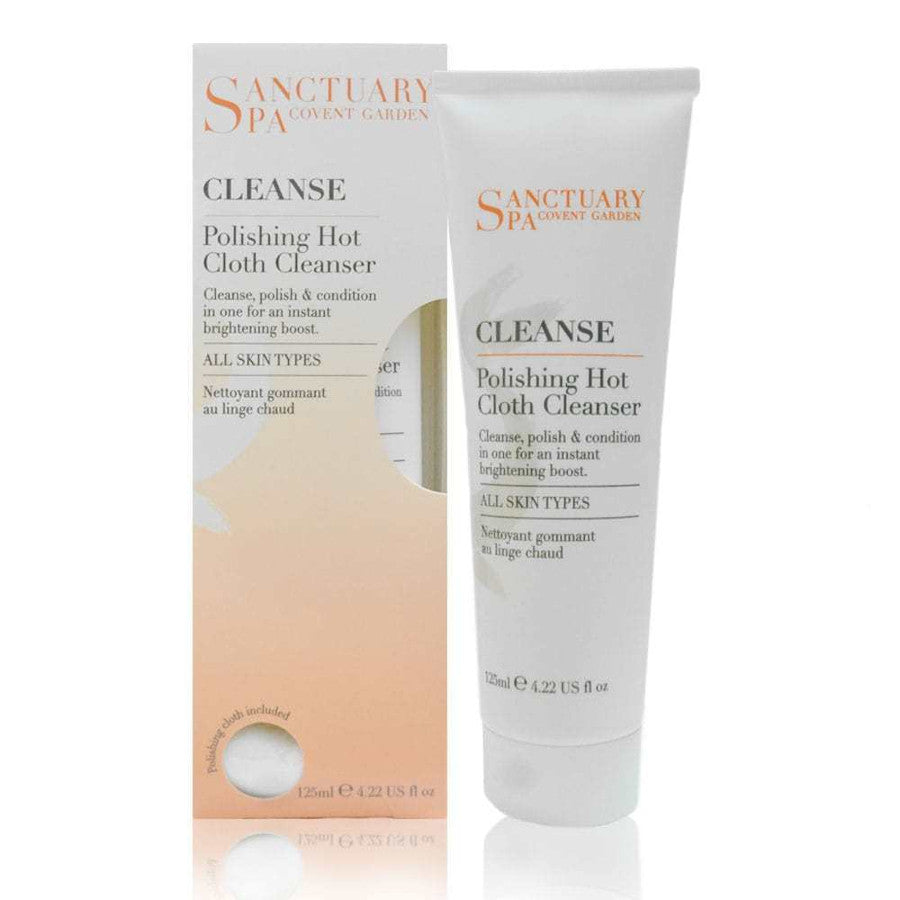 Sanctuary Spa Polishing Hot Cloth Cleanser 125ml