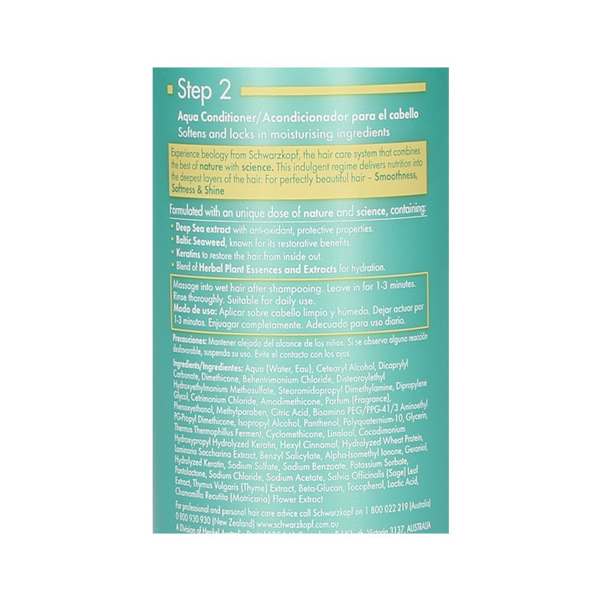 Schwarzkopf Beology Aqua Conditioner Deep Sea Extract 250ml