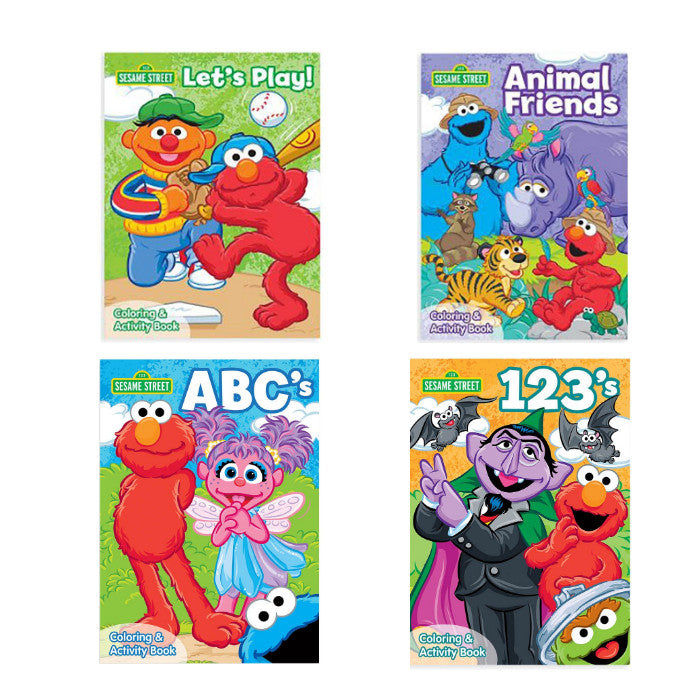 Sesame Street Colouring & Activity Books