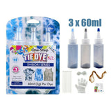 One Step 3 Color Tie Dye Kit - Sky Blue/Gray/Indigo - 3 Pack