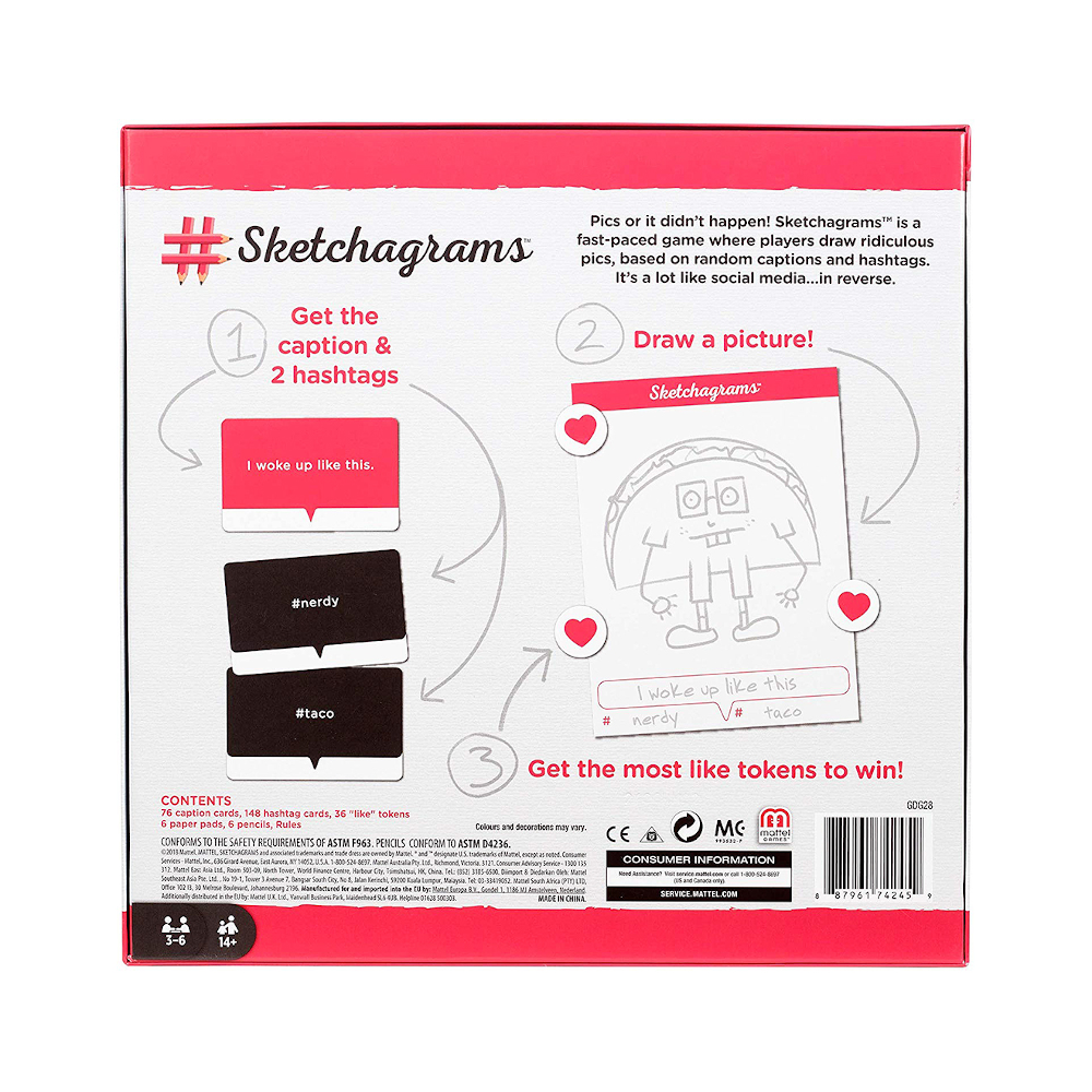 Sketchagrams Board Game