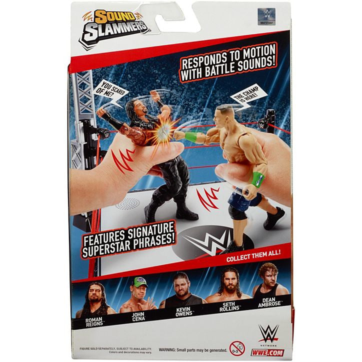 WWE Sound Slammers Motion-Activated Action Figures