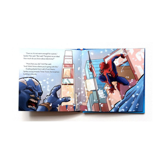 Marvel Spiderman Book & Spidey Globe